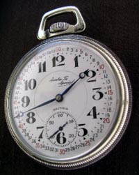 Illinois Santa Fe Special 21 jewel railroad pocket watch